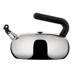 Alessi Bulbul Kettle, Steel - Black -Kitchenware Shop 0004 AC100 2 1x1 A4 3500pxl