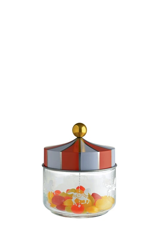 Alessi Circus Glass Jar, 0,5 L 4 Alessi Circus Glass Jar, 0,5 L - Image 2