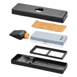 Fiskars Fiskars Premium Whetstone Sharpener -Kitchenware Shop 1058937 Fiskars Premium Whetstone sharpener set parts 1