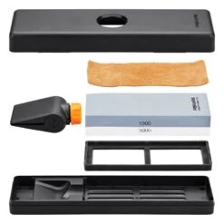 Fiskars Fiskars Premium Whetstone Sharpener -Kitchenware Shop 1058937 Fiskars Premium Whetstone sharpener set parts 2