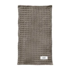 The Organic Company Big Waffle Kitchen And Wash Cloth, Clay