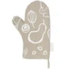 Saana Ja Olli Onnenmaa Oven Mitten, Beige -Kitchenware Shop 17SaanajaOlli iso18 TH