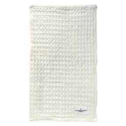 The Organic Company Big Waffle Kitchen And Wash Cloth, Natural White