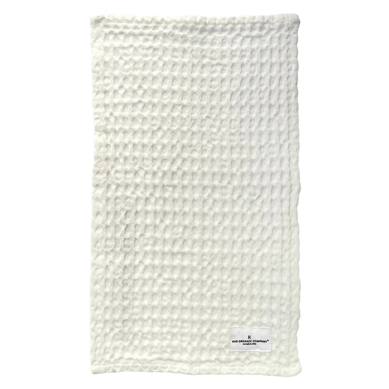 The Organic Company Big Waffle Kitchen And Wash Cloth, Natural White 3 The Organic Company Big Waffle Kitchen And Wash Cloth, Natural White