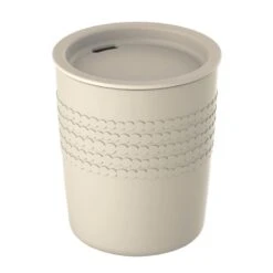 Marimekko Oiva - Siirtolapuutarha Takeaway Mug, Natural White