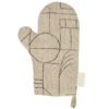 Saana Ja Olli Unien Talo Oven Mitten, Beige -Kitchenware Shop 30SaanajaOlli iso18 TH