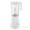 Alessi Plissé Blender, White -Kitchenware Shop 311Alessi AK edit