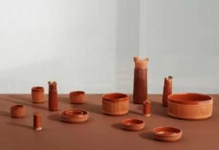 Normann Copenhagen Junto Pepper Shaker -Kitchenware Shop 3610 Normann Copenhagen Junto Terracotta Group 01 1