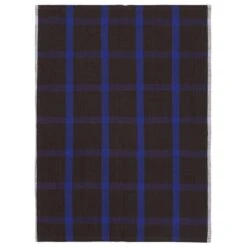 Ferm LIVING Hale Tea Towel, Brown - Blue