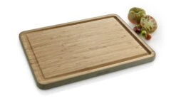 Eva Solo Green Tool Cutting Board With Groove, 39 X 28 Cm, Bamboo -Kitchenware Shop 520350 Green tool bamboo cutting board with juice groove regi aRGB High