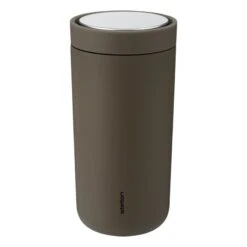 Stelton To Go Click Thermo Cup, 0,4 L, Soft Bark