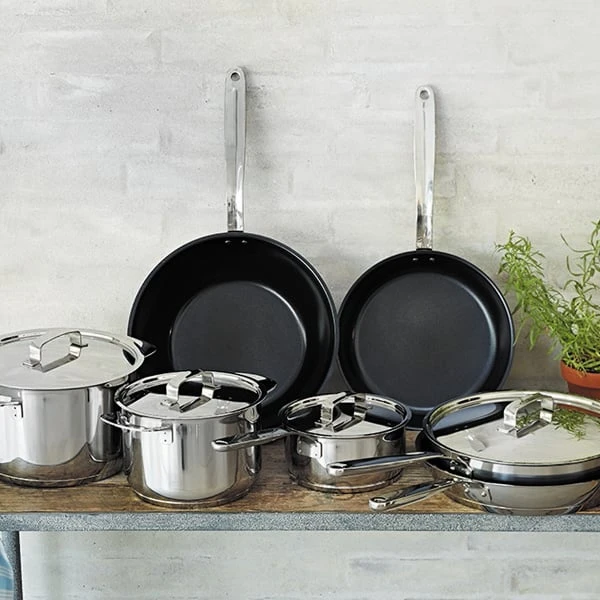 Fiskars All Steel Sauté Pan 26 Cm, Stainless Steel 4 Fiskars All Steel Sauté Pan 26 Cm, Stainless Steel - Image 2