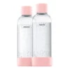 Mysoda Water Bottle 1 L, 2 Pcs, Pink -Kitchenware Shop 7MySoda 21 th