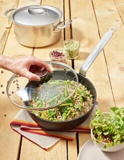 De Buyer Glass Lid 24 Cm -Kitchenware Shop 8768 3429 ambiance 2