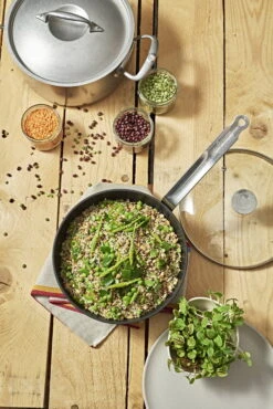 De Buyer Choc Intense Sauté Pan 24 Cm -Kitchenware Shop 8768 ambiance 1