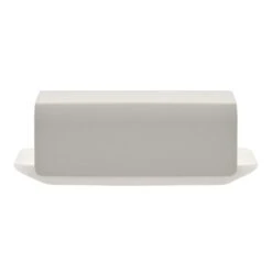 Alessi Mattina Butter Dish, Grey