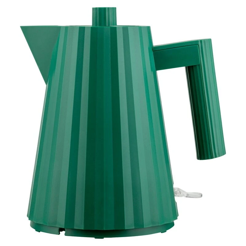 Alessi Plissé Electric Kettle, 1 L, Green 3 Alessi Plissé Electric Kettle, 1 L, Green