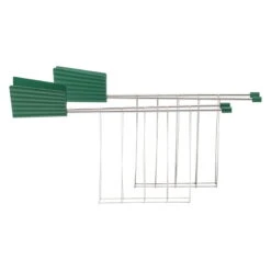 Alessi Plissé Toaster Rack, Green