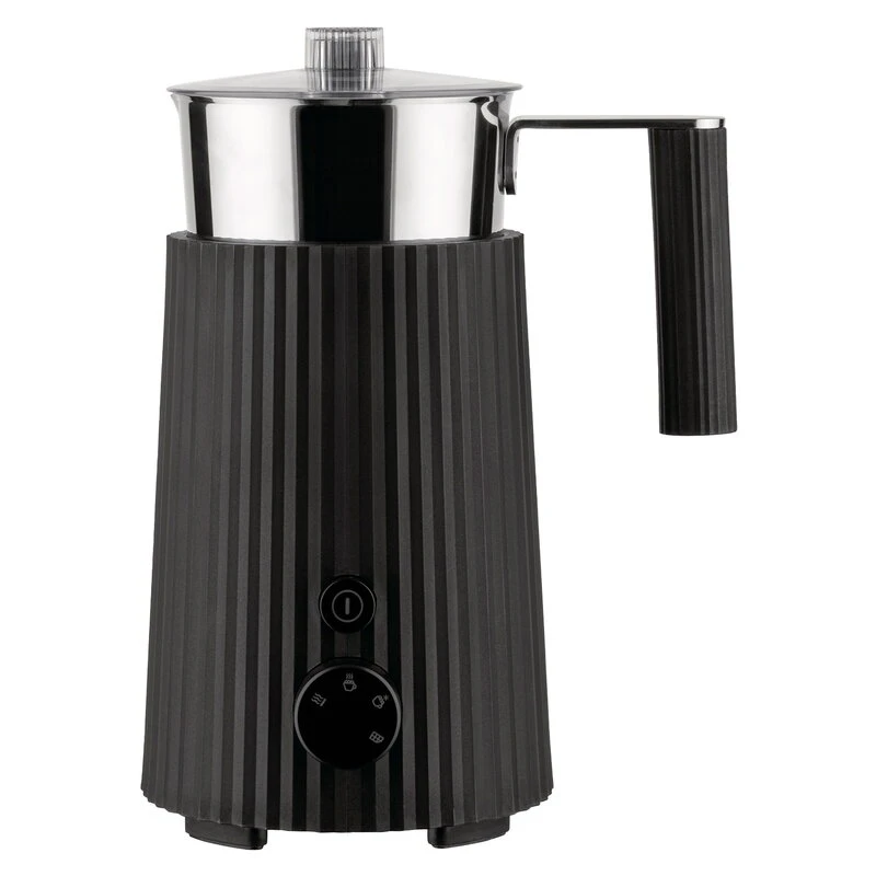 Alessi Plissé Milk Frother, Black 3 Alessi Plissé Milk Frother, Black