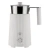 Alessi Plissé Milk Frother, White -Kitchenware Shop ALMDL13 W 2