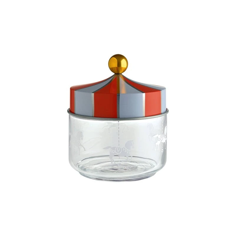 Alessi Circus Glass Jar, 0,5 L 3 Alessi Circus Glass Jar, 0,5 L