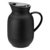 Stelton Amphora Vacuum Jug For Coffee, 1 L, Soft Black 1 Stelton Amphora Vacuum Jug For Coffee, 1 L, Soft Black -Kitchenware Shop Amphora coffee 1L soft black EE