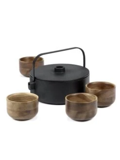 Serax Collage Tea Pot, Cast Iron -Kitchenware Shop B6819103s23 1