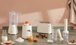 Alessi Plissé Citrus Juicer, White -Kitchenware Shop EL APPL PLISSE AMB 02 28129 2