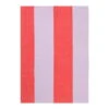 Ferm LIVING Hale Tea Towel, Red - Lilac -Kitchenware Shop FL1104265371 ferm LIVING SS22 HaleTeaTowel Red Lilac 1104265371 KB