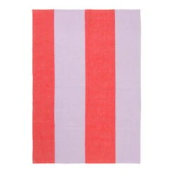 Ferm LIVING Hale Tea Towel, Red - Lilac