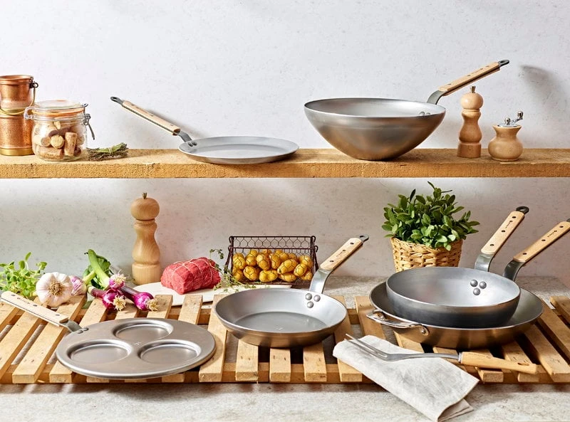 De Buyer Mineral B Bois Country Pan, 24 Cm 6 De Buyer Mineral B Bois Country Pan, 24 Cm - Image 4