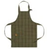 Ferm LIVING Hale Apron, Green - Black -Kitchenware Shop Hale esiliina vihrea musta TM