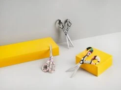 Iittala FXI Cheetah Scissors 21 Cm, Black - White -Kitchenware Shop Iittala 2021 Oiva Toikka Collection 05 1