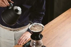 Hario Hario V60 Coffee Dripper Size 02, Matt Black Porcelain 9 Hario Hario V60 Coffee Dripper Size 02, Matt Black Porcelain -Kitchenware Shop KCD 02B image 2