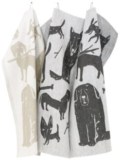 Lapuan Kankurit Koirapuisto Tea Towel -Kitchenware Shop LapuanKankurit Koirapuisto towels