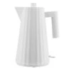 Alessi Plissé Electric Kettle 1,7 L, White -Kitchenware Shop MDL06 W 01