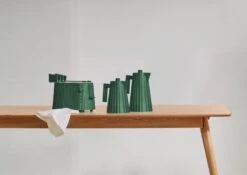 Alessi Plissé Electric Kettle, 1 L, Green 9 Alessi Plissé Electric Kettle, 1 L, Green -Kitchenware Shop MDL 06 061 08 08RACK AMB GROUPAGE GR H 3