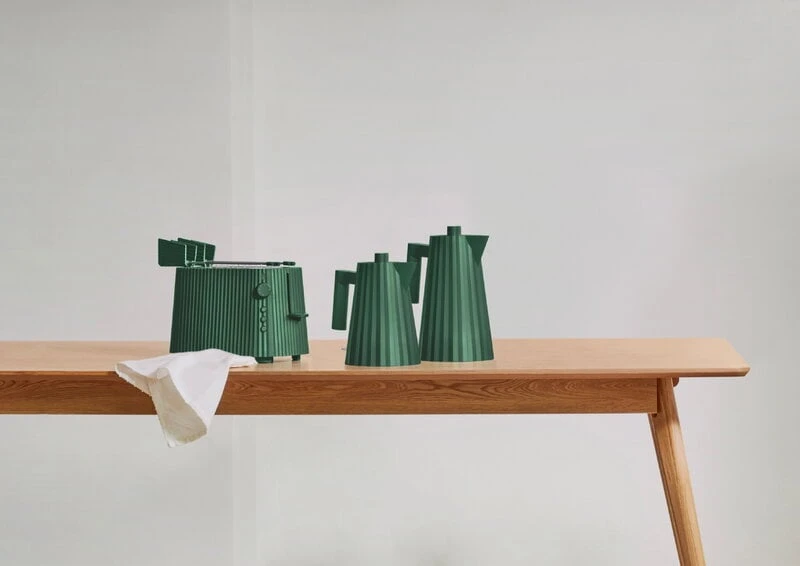 Alessi Plissé Electric Kettle 1,7 L, Green 6 Alessi Plissé Electric Kettle 1,7 L, Green - Image 4