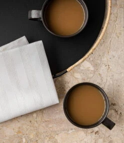 MENU Graphium Tea Towel, 2 Pcs, Ecru -Kitchenware Shop MENU Balcony Serving Tray NNDW Cup Handle Graphium Tea Towel 2