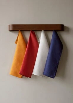 MENU Papilio Tea Towel, 2 Pcs, Ochre And Ecru -Kitchenware Shop MENU Epoch Rack Papilio Tea Towel 2