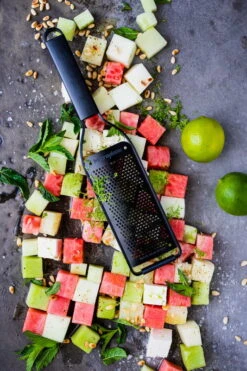 Microplane Black Sheep Series Fine Grater -Kitchenware Shop Microplane Black Sheep 43004 Fine Melon Salad 8