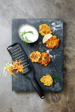 Microplane Black Sheep Series Extra Coarse Grater -Kitchenware Shop Microplane Black Sheep 43008 Extra Coarse Fritters 2