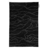 Saana Ja Olli Rakkauden Meri Tea Towel/place Mat, Black - White -Kitchenware Shop Rakkauden meri Saana ja Olli hi res kuva Suvi Kesalainen black