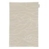 Saana Ja Olli Rakkauden Meri Tea Towel/place Mat, Beige - White -Kitchenware Shop Rakkauden meri Saana ja Olli hi res kuva Suvi Keslinen beige white EE
