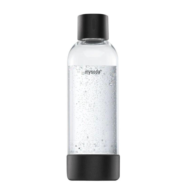 Mysoda Premium Water Bottle 1 L, Black 3 Mysoda Premium Water Bottle 1 L, Black