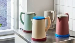 HAY Sowden Kettle, Grey -Kitchenware Shop Sowden Kettle EU brown grey mint yellow 3