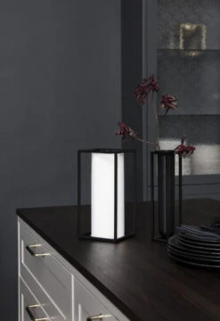 By Lassen Kubus Roll'in Kitchen Paper Holder, Black -Kitchenware Shop by lassen k kkenrulle0027 1