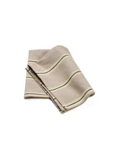 Ferm LIVING Hale Tea Towel, Oyster - Lemon - Bright Blue -Kitchenware Shop fermLIVING SS22 HaleTeaTowel Oyster Lemon BrightBlue 1104265367 pack 4