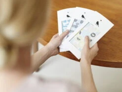 Kauniste Sokeri Tea Towel, Light Blue -Kitchenware Shop kauniste pressphoto 2016aw print011