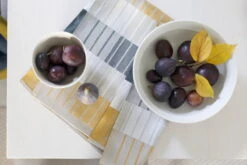 Lapuan Kankurit Sointu Tea Towel, Linen - Cloudberry - Dark Grey -Kitchenware Shop lapuankankurit sointu towel 2 0